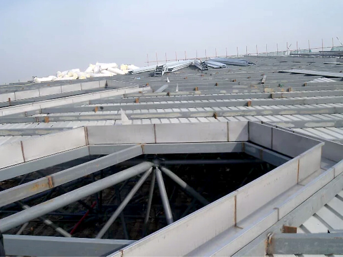 海林安吉县体育馆网架